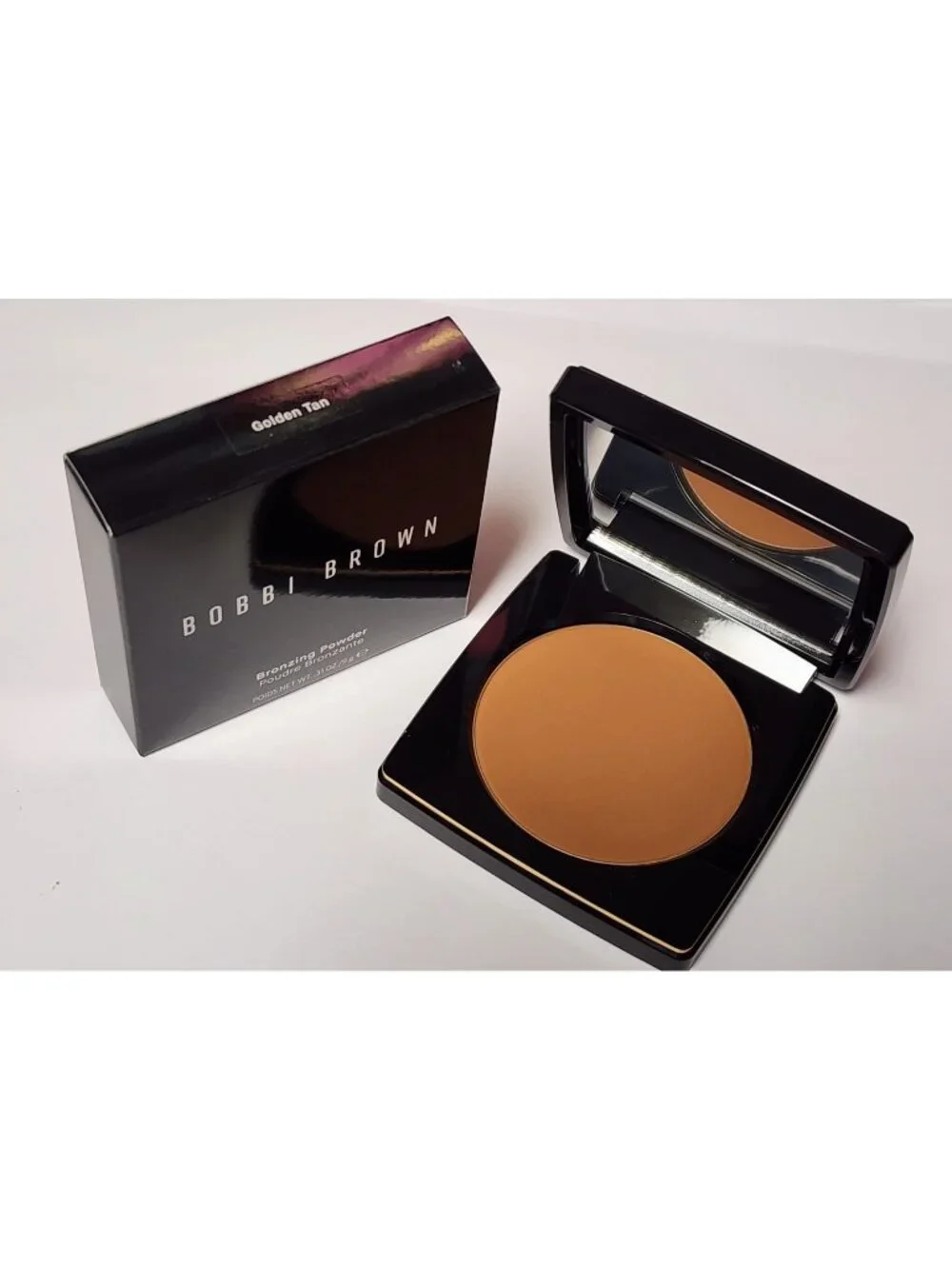 Bobbi Brown Bronzing Powder Golden Tan 0.31oz Bronzer Full Size